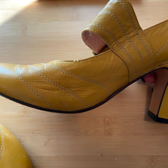 Re-Mix It Girl Shoes Mustard 6 - Picture 6 of 11